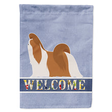 Load image into Gallery viewer, Shih Tzu Welcome Flag Canvas House Size BB5550CHF