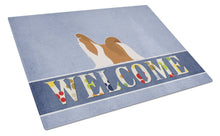 Load image into Gallery viewer, Shih Tzu Welcome Glass Cutting Boards – Durable, Decorative Kitchen Art Large BB5550LCB