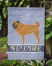 Load image into Gallery viewer, Pug Welcome Garden Flag - Outdoor Decorative Yard Flag BB5551GF