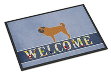 Load image into Gallery viewer, Pug Welcome Doormat - 24x36 Decorative Floor Mat – Indoor/Outdoor Rug with Artistic Flair BB5551JMAT