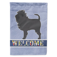 Load image into Gallery viewer, Affenpinscher Welcome Flag Canvas House Size BB5552CHF