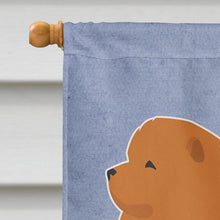 Load image into Gallery viewer, Chow Chow Welcome Flag Canvas House Size BB5555CHF