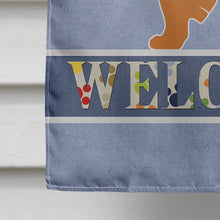 Load image into Gallery viewer, Chow Chow Welcome Flag Canvas House Size BB5555CHF