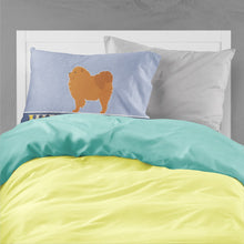 Load image into Gallery viewer, Chow Chow Welcome Fabric Standard Pillowcase – Artistic Decorative Front, White Back BB5555PILLOWCASE
