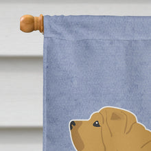Load image into Gallery viewer, Shar Pei Merry Welcome Flag Canvas House Size BB5556CHF