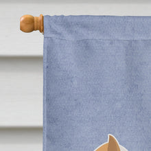 Load image into Gallery viewer, Staffordshire Bull Terrier Welcome Flag Canvas House Size BB5558CHF