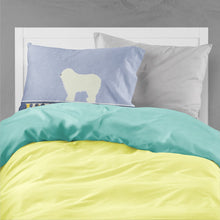 Load image into Gallery viewer, Komondor Welcome Fabric Standard Pillowcase – Artistic Decorative Front, White Back BB5559PILLOWCASE