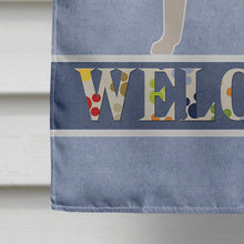 Load image into Gallery viewer, English Mastiff Welcome Flag Canvas House Size BB5560CHF