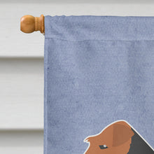 Load image into Gallery viewer, Airedale Terrier Welcome Flag Canvas House Size BB5561CHF