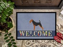 Load image into Gallery viewer, Airedale Terrier Welcome Doormat - 24x36 Decorative Floor Mat – Indoor/Outdoor Rug with Artistic Flair BB5561JMAT