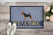 Load image into Gallery viewer, Airedale Terrier Welcome Doormat - 18x27 Decorative Floor Mat – Indoor/Outdoor Rug with Artistic Flair BB5561MAT