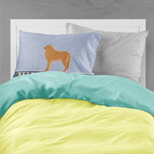 Load image into Gallery viewer, Leonberger Welcome Fabric Standard Pillowcase – Artistic Decorative Front, White Back BB5562PILLOWCASE