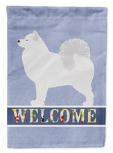 Load image into Gallery viewer, Samoyed Welcome Garden Flag - Outdoor Decorative Yard Flag BB5563GF