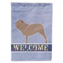 Load image into Gallery viewer, Neapolitan Mastiff Welcome Flag Canvas House Size BB5569CHF