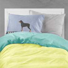 Load image into Gallery viewer, Rottweiler Welcome Fabric Standard Pillowcase – Artistic Decorative Front, White Back BB5570PILLOWCASE