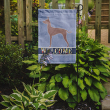 Load image into Gallery viewer, Dogo Argentino Welcome Garden Flag - Outdoor Decorative Yard Flag BB5571GF