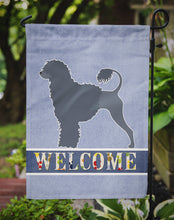 Load image into Gallery viewer, Portuguese Water Dog Welcome Garden Flag - Outdoor Decorative Yard Flag BB5572GF