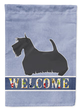 Load image into Gallery viewer, Scottish Terrier Welcome Garden Flag - Outdoor Decorative Yard Flag BB5573GF
