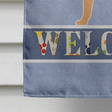 Load image into Gallery viewer, Dogue de Bordeaux Welcome Flag Canvas House Size BB5574CHF