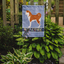 Load image into Gallery viewer, Akita Welcome Garden Flag - Outdoor Decorative Yard Flag BB5576GF
