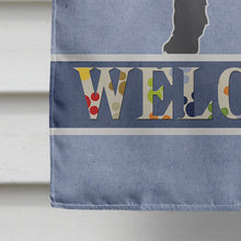Load image into Gallery viewer, Giant Schnauzer Welcome Flag Canvas House Size BB5577CHF