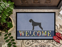 Load image into Gallery viewer, Giant Schnauzer Welcome Doormat - 18x27 Decorative Floor Mat – Indoor/Outdoor Rug with Artistic Flair BB5577MAT
