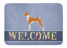 Load image into Gallery viewer, Basenji Welcome Machine Washable Memory Foam Mat BB5578RUG