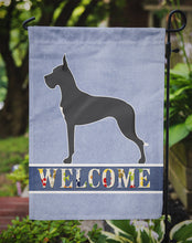 Load image into Gallery viewer, Great Dane Welcome Garden Flag - Outdoor Decorative Yard Flag BB5579GF