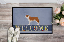 Load image into Gallery viewer, Saint Bernard Welcome Doormat - 18x27 Decorative Floor Mat – Indoor/Outdoor Rug with Artistic Flair BB5580MAT