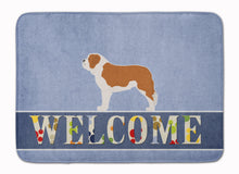 Load image into Gallery viewer, Saint Bernard Welcome Machine Washable Memory Foam Mat BB5580RUG