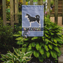 Load image into Gallery viewer, Siberian Husky Welcome Garden Flag - Outdoor Decorative Yard Flag BB5584GF