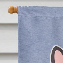 Load image into Gallery viewer, French Bulldog Brindle Welcome Flag Canvas House Size BB5590CHF