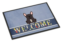 Load image into Gallery viewer, French Bulldog Brindle Welcome Doormat - 18x27 Decorative Floor Mat – Indoor/Outdoor Rug with Artistic Flair BB5590MAT