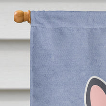 Load image into Gallery viewer, French Bulldog Black White Welcome Flag Canvas House Size BB5593CHF