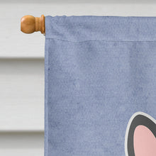 Load image into Gallery viewer, French Bulldog Black Welcome Flag Canvas House Size BB5595CHF