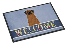 Load image into Gallery viewer, Mastiff Brindle Welcome Doormat - 18x27 Decorative Floor Mat – Indoor/Outdoor Rug with Artistic Flair BB5596MAT