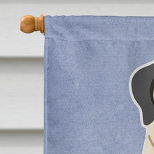 Load image into Gallery viewer, Mastiff White Welcome Flag Canvas House Size BB5598CHF