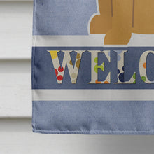 Load image into Gallery viewer, Mastiff Welcome Flag Canvas House Size BB5599CHF