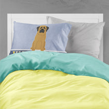 Load image into Gallery viewer, Mastiff Welcome Fabric Standard Pillowcase – Artistic Decorative Front, White Back BB5599PILLOWCASE