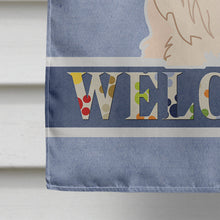 Load image into Gallery viewer, Lowchen Welcome Flag Canvas House Size BB5600CHF