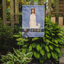 Load image into Gallery viewer, Borzoi Welcome Garden Flag - Outdoor Decorative Yard Flag BB5604GF
