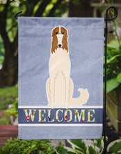 Load image into Gallery viewer, Borzoi Welcome Garden Flag - Outdoor Decorative Yard Flag BB5604GF