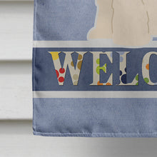 Load image into Gallery viewer, South Russian Sheepdog Welcome Flag Canvas House Size BB5605CHF