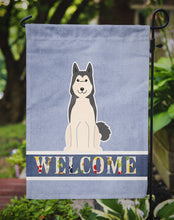 Load image into Gallery viewer, West Siberian Laika Spitz Welcome Garden Flag - Outdoor Decorative Yard Flag BB5606GF