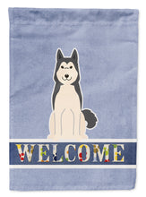 Load image into Gallery viewer, West Siberian Laika Spitz Welcome Garden Flag - Outdoor Decorative Yard Flag BB5606GF