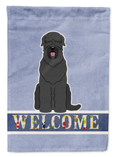 Load image into Gallery viewer, Black Russian Terrier Welcome Garden Flag - Outdoor Decorative Yard Flag BB5607GF
