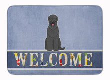 Load image into Gallery viewer, Black Russian Terrier Welcome Machine Washable Memory Foam Mat BB5607RUG