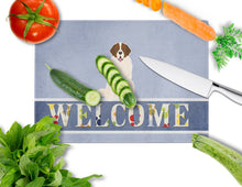 Load image into Gallery viewer, Moscow Watchdog Welcome Glass Cutting Boards – Durable, Decorative Kitchen Art Large BB5608LCB