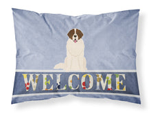 Load image into Gallery viewer, Moscow Watchdog Welcome Fabric Standard Pillowcase – Artistic Decorative Front, White Back BB5608PILLOWCASE