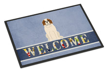 Load image into Gallery viewer, Saint Bernard Welcome Doormat - 18x27 Decorative Floor Mat – Indoor/Outdoor Rug with Artistic Flair BB5616MAT